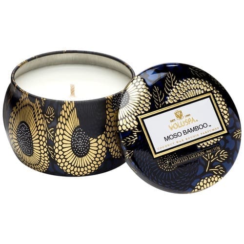 נר ריחני בקופסת פח - Moso Bamboo VOLUSPA
