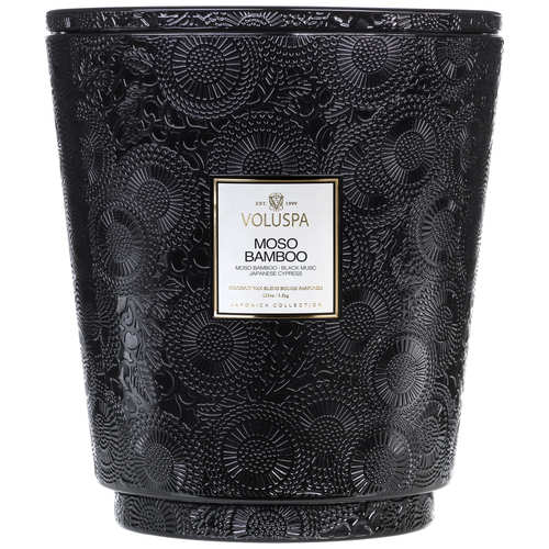 נר ריחני במיכל זכוכית ענק 3.5 קילו - Moso Bamboo VOLUSPA