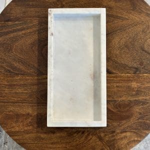 מגש Marbel White מלבן – עשוי שיש טבעי