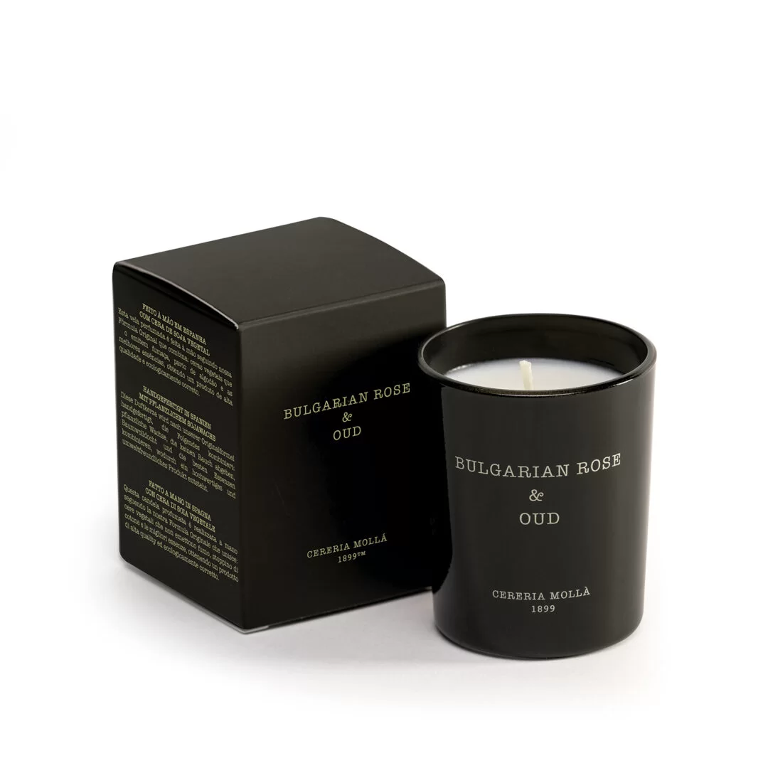 נר קטן Bulgarian rose &Oud
