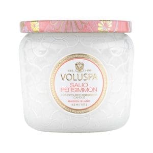 נר ריחני בצנצנת זכוכית Saijo Persimmon - Petite Jar VOLUSPA