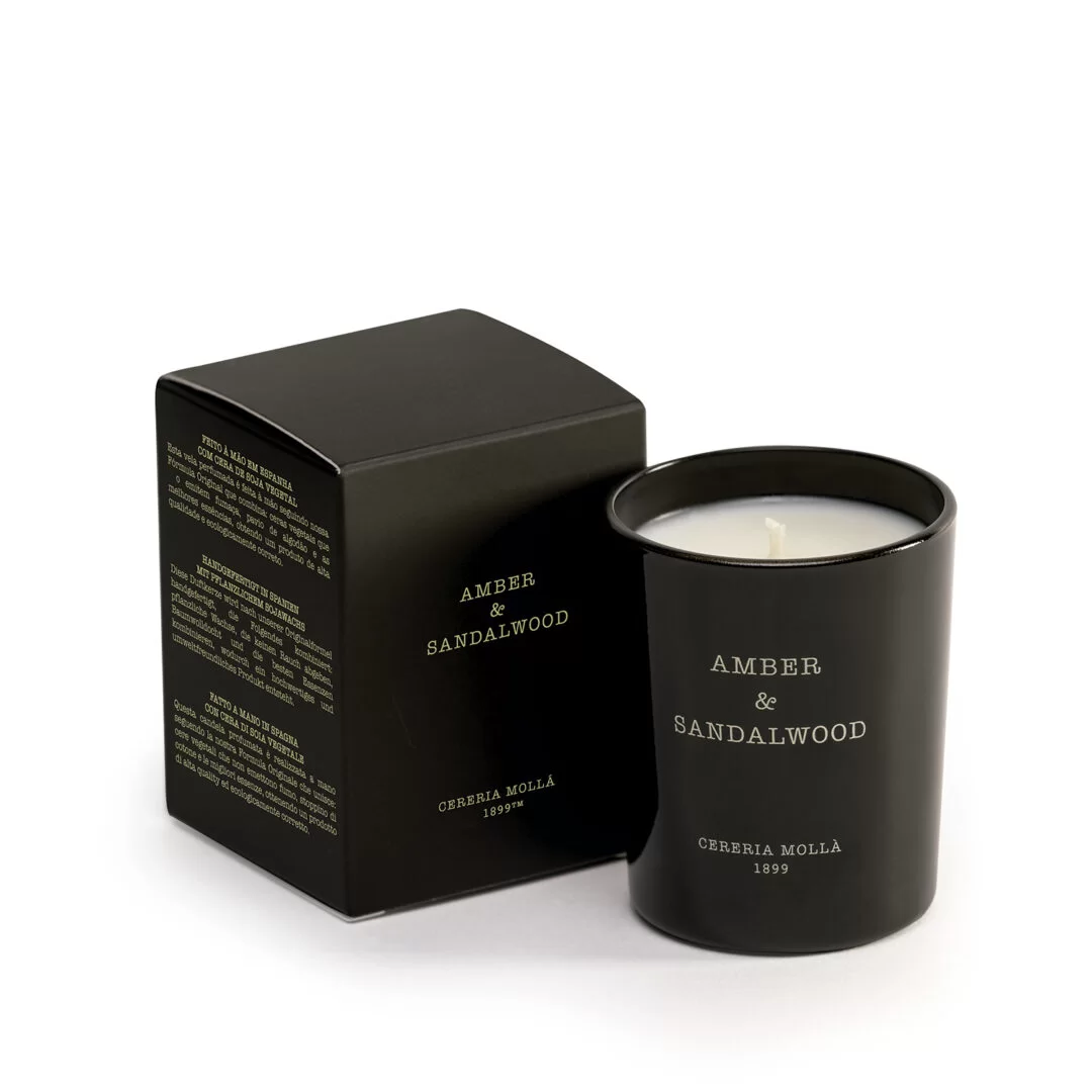 נר קטן Amber & Sandalwood
