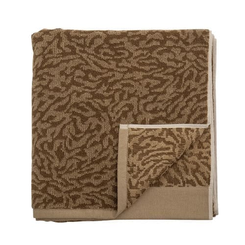 מגבת כותנה 140X70 ס"מ Kaysa - חום Bloomingville