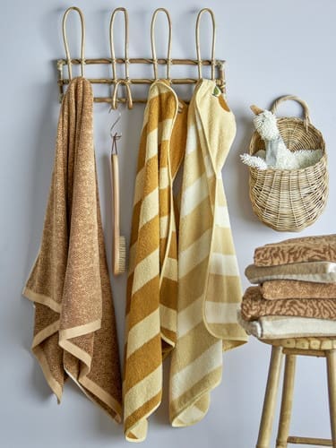 מגבת כותנה 140X70 ס"מ Kahla - חום Bloomingville – תמונה 4