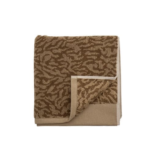 מגבת כותנה 100X50 ס"מ Kaysa - חום Bloomingville