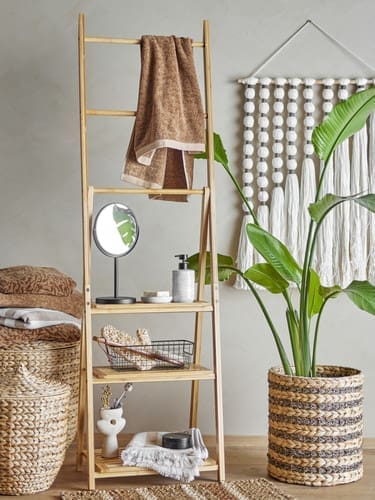 מגבת כותנה 100X50 ס"מ Kahla - חום Bloomingville – תמונה 4