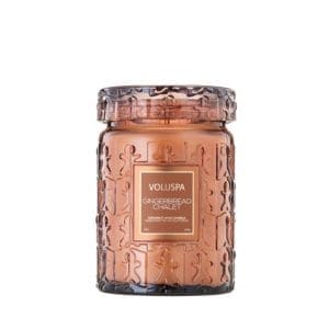 נר ריחני בצנצנת זכוכית 510 גרם - Gingerbread Chalet VOLUSPA